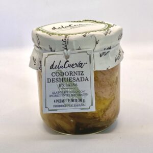 Codornices deshuesadas en salsa - De la Cueva
