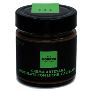 Crema chocolate con leche y avellanas Monper